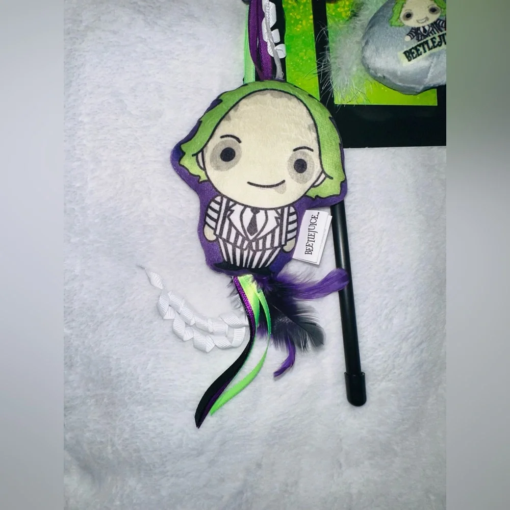 New Beetlejuice Cat Toy